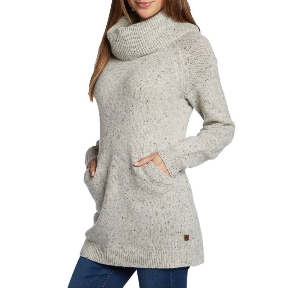Burton women’s cowl neck tunic sweater size S